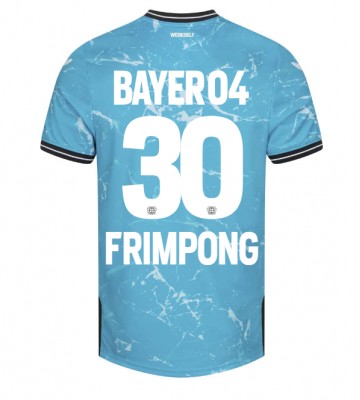 Bayer Leverkusen Jeremie Frimpong #30 Tredje trøje 2023-24 Kort ærmer